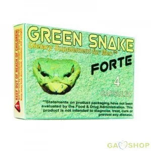 Green Snake First - étrendkiegészítő kapszula férfiaknak (4db)