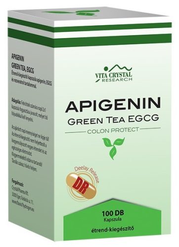 Vita Crystal Apigenin Green Tea EGCG kapszula 100db