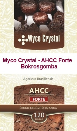 Vita Crystal Myco Crystal - AHCC Forte Bokrosgomba 120db