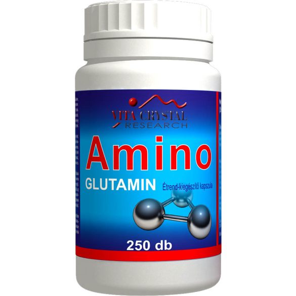 Vita Crystal Amino Glutamin kapszula 250db