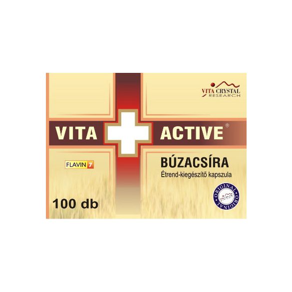 Vita Crystal Vita+Active Búzacsíra kapszula 100db