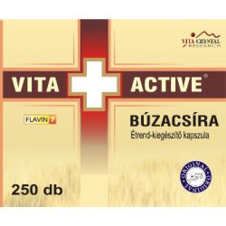Vita Crystal Vita+Active Búzacsíra kapszula 250db