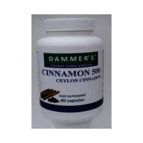 Dammer s fahéj kapszula 500mg 80 db