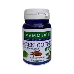   Dammers green coffee 600 zöld kávé+fahéj 600 kapszula 60 db