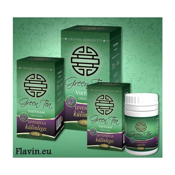 Vita Crystal Green Tea levendula 100g