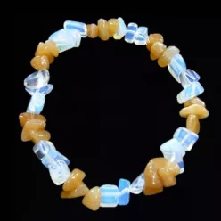 Ásvány karkötő feszültségoldó