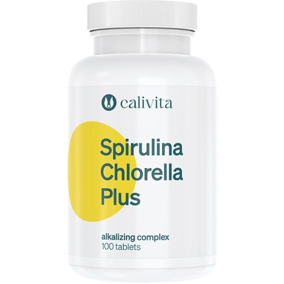 CaliVita Spirulina Chlorella PLUS tabletta Komplex lúgosító készítmény 100db