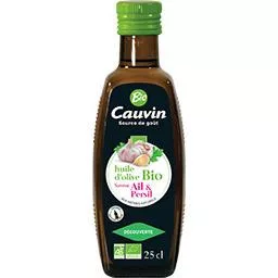 Cauvin bio fokhagymás-petrezselymes olívaolaj 250 ml