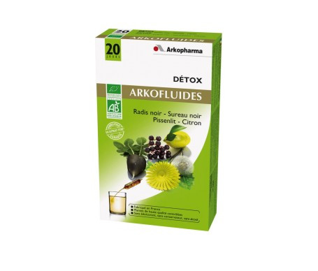 Arkofluids bio detox ampulla 20 db