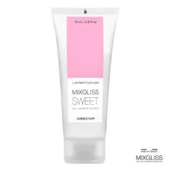   Mixgliss Sweet Bubble Gum - vízbázisú síkosító - rágó (70ml)