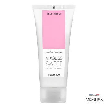 Mixgliss Sweet Bubble Gum - vízbázisú síkosító - rágó (70ml)