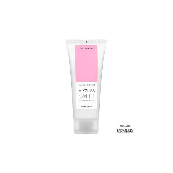 Mixgliss Sweet Bubble Gum - vízbázisú síkosító - rágó (70ml)