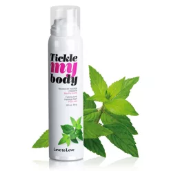 Tickle my body - masszázs hab - menta (150ml)