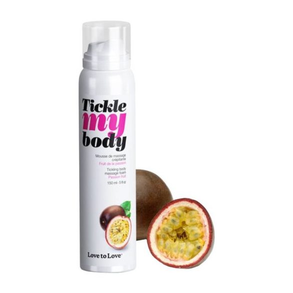 Tickle my body - masszázs hab - passion fruit (150ml)