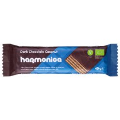   Harmonica bio nápolyi étcsokival bevonva kókuszos vegán 40 g
