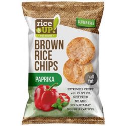 Rice Up barna rizs chips paprikás 60 g