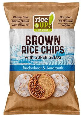 Rice Up bio hajdina&amaránt chips 25 g