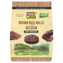 Rice Up snack puffasztott rizs korongok étcsokis 50 g