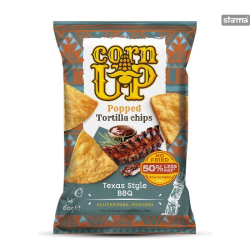 CORN UP TORTILLA CHIPS BARBECUE ÍZŰ GM.