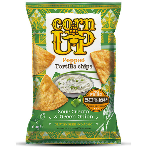 CORN UP TORTILLA CHIPS HAGYM-TEJF.ÍZŰ GM