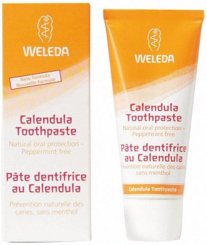 Weleda calendula gyógynövényes mentol mentes fogkrém 75 ml