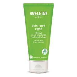   Weleda skin food light gyorsan beszívódó, intenzív hidratáló bőrápoló krém arcra és testre, száraz bőrre 75 ml