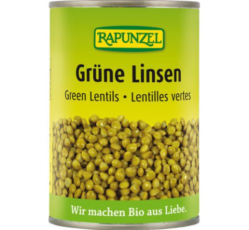 Rapunzel bio zöld lencse lében 400 g