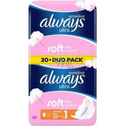 Always Ultra Sens. Normal Plus Duo 20   