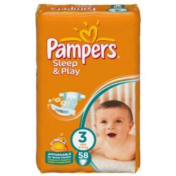 Pampers Sleep&Play Midi 58              