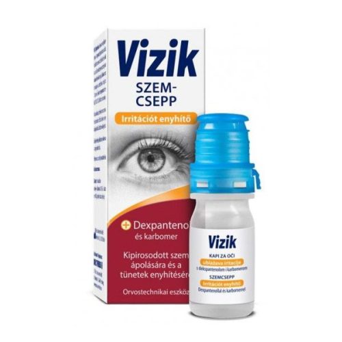 Vizik szemcsepp irritációt enyhítő 10 ml