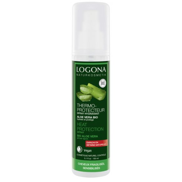 Logona Hővédő hidratáló spray bio Aloe verával 150 ml