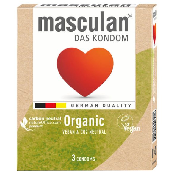 MASCULAN ÓVSZER ORGANIC VEGÁN 3DB