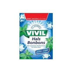 Vivil extra erős borsmentás cukorka 60 g