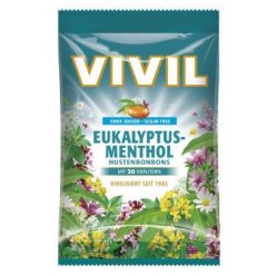 Vivil cukormentes mentolos eukaliptuszos torokcukor 60g