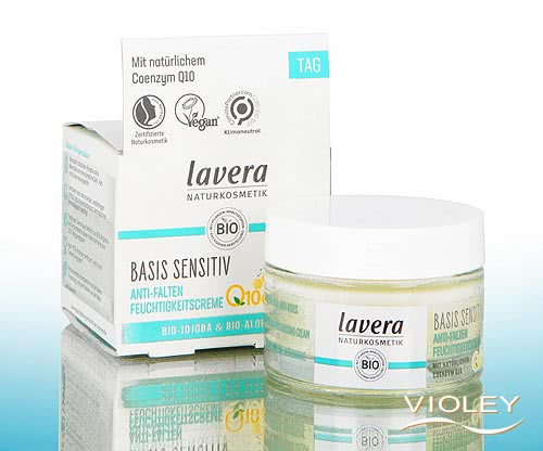 Lavera basis Q10 öregedésgátló hidratáló krém 50 ml