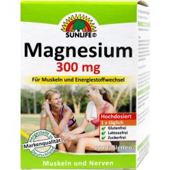 Sunlife magnézium 300mg tabletta 150db