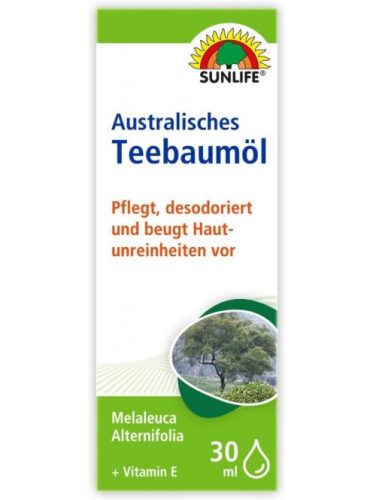 Sunlife ausztrál teafaolaj 30ml