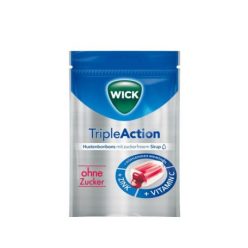 Wick triple action torokcukorka cukormentes 72 g