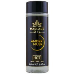 HOT bőrápoló masszázsolaj - borostyán pézsma (100ml)