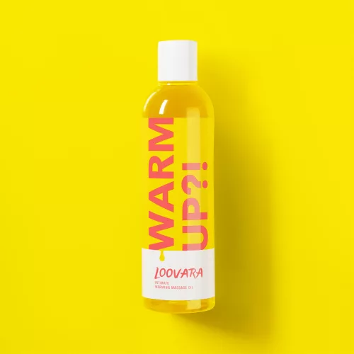 Loovara Warm Up! - melegítő masszázsolaj (250ml)