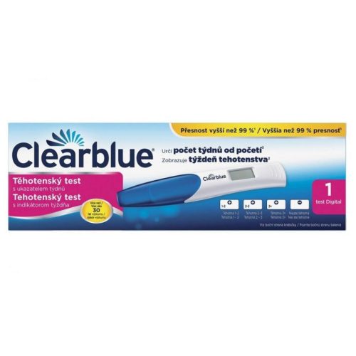 Clearblue Terhességi Teszt Digitális Fogamzásjelzővel