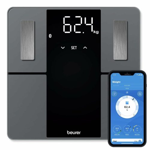 Beurer BF 500 BT Super Fekete kivitel Diagnosztikai mérleg