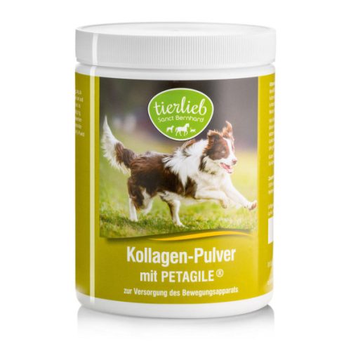 Tierlieb Kollagén por PETAGILE®-el kutyáknak, macskáknak S.Bernahrd 300 g