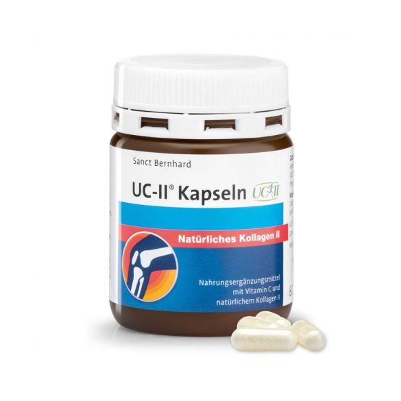 UC-II Kollagén + C-vitamin S.Bernhard 60 db kapszula ÚJ!