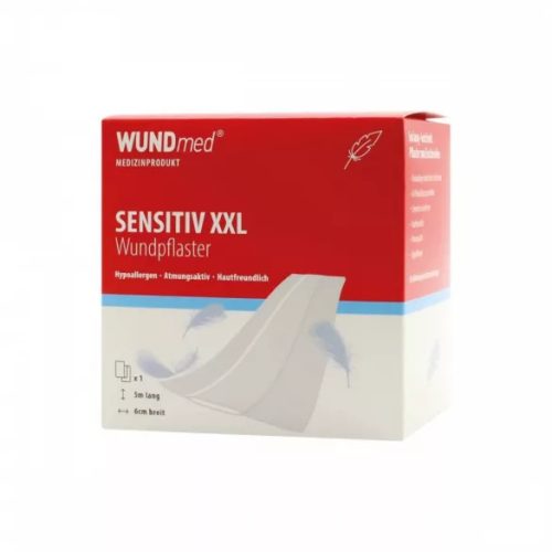 WUNDMED SENSITIV XXL HIPOALLERGÉN SEBTAPASZ 5 M /05-034