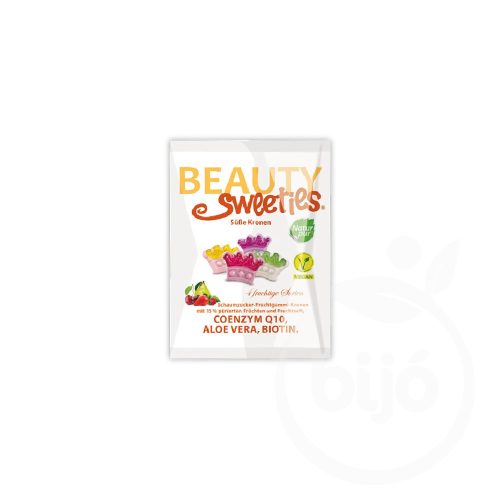 Beauty Sweeties gluténmentes vegán gumicukor koronák 125 g