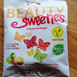   Beauty Sweeties gluténmentes vegán gumicukor pillangók 125 g