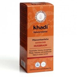 Khadi bio hajfesték por mogyoró 100 g