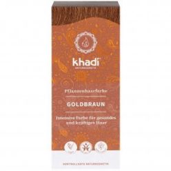 Khadi bio hajfesték por aranybarna 100 g