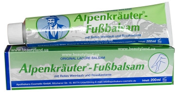 ALPENKRAUTER LÁBBALZSAM 200 ml